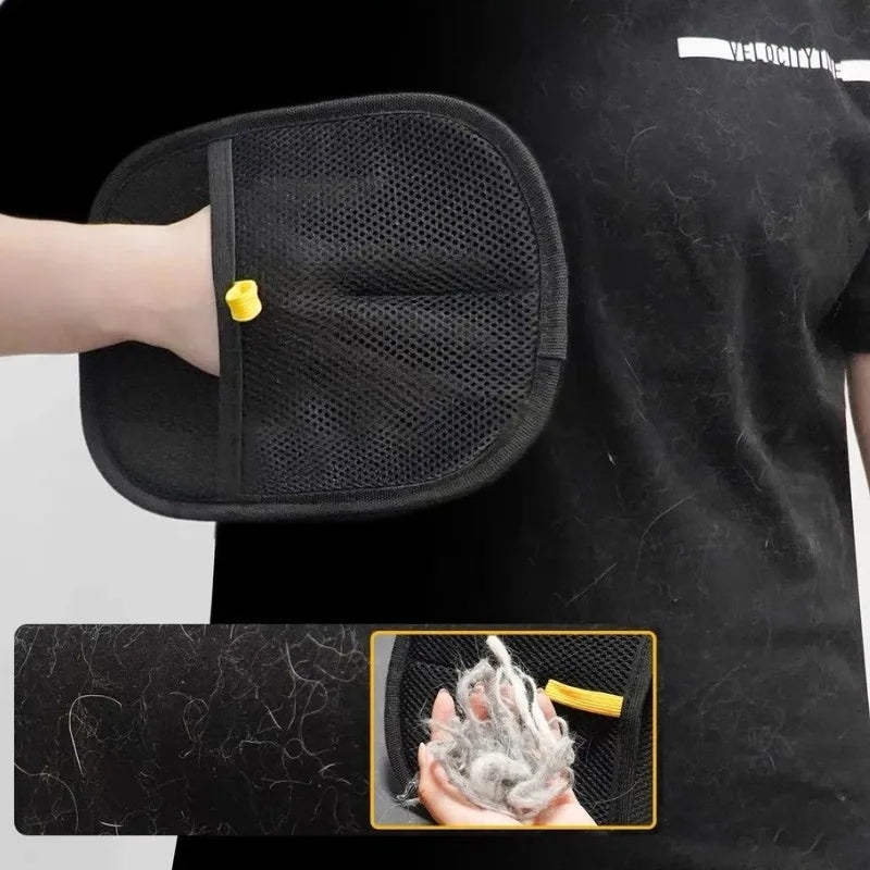 Mǎnuşǎ reutilizabilǎ pentru indepǎrtarea pǎrului de animale