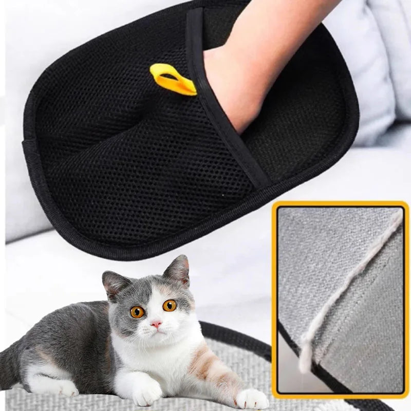 Mǎnuşǎ reutilizabilǎ pentru indepǎrtarea pǎrului de animale